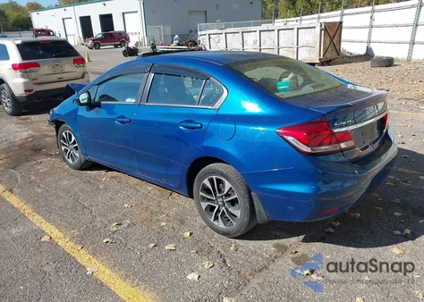 2014 Honda Civic Ex from USA, damaged, VIN 19XFB2F82EE001078